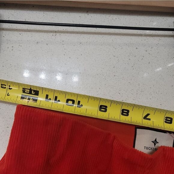 TUCKERNUCK  Red Corduroy Ashford Pants Small - Picture 6 of 8